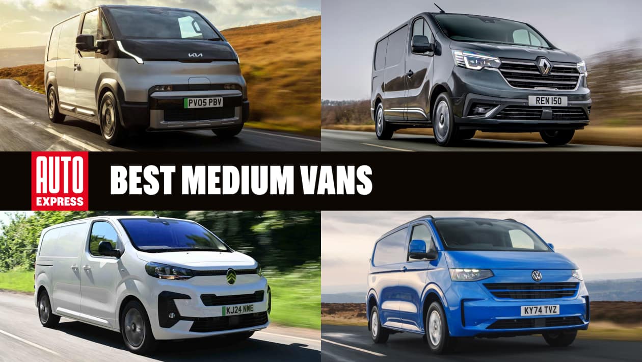 Best medium vans 2025 - driven, UK tested and rated | Auto Express